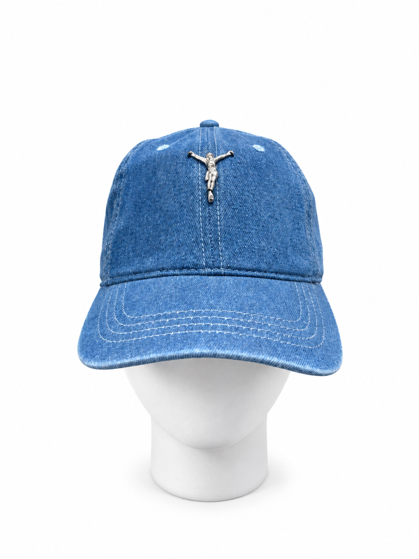 CRUCIFIX JEANS TRUCKER CAP