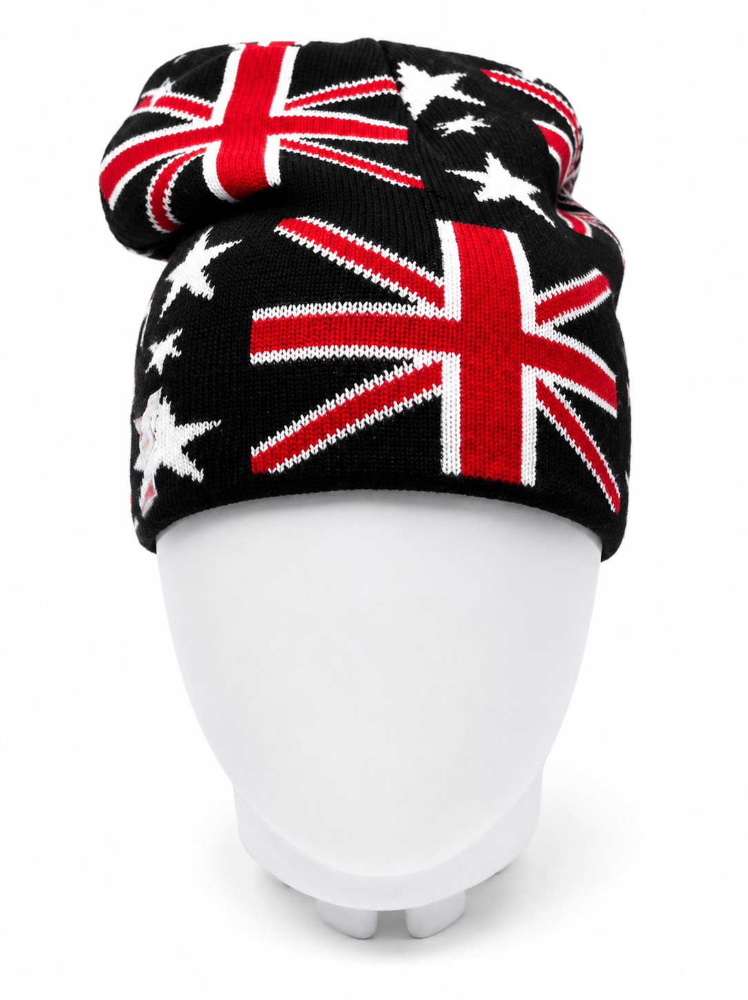 FLAG/LEOPARD BEANIE