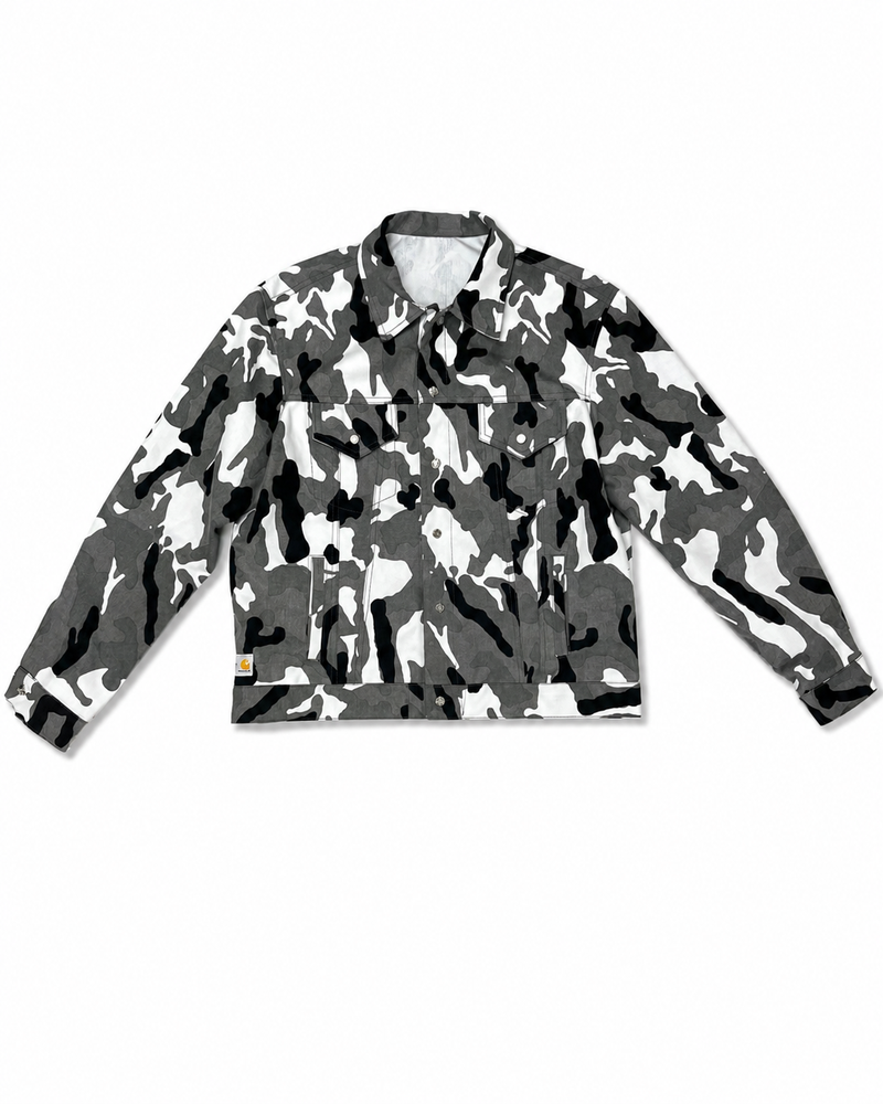 TRUCKER SNOW WOODLAND JACKET