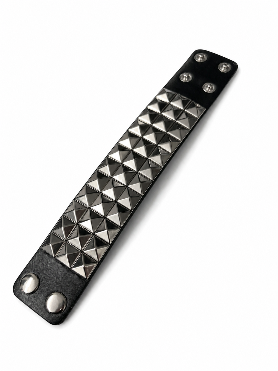 STUD VEGAN LEATHER BRACELET