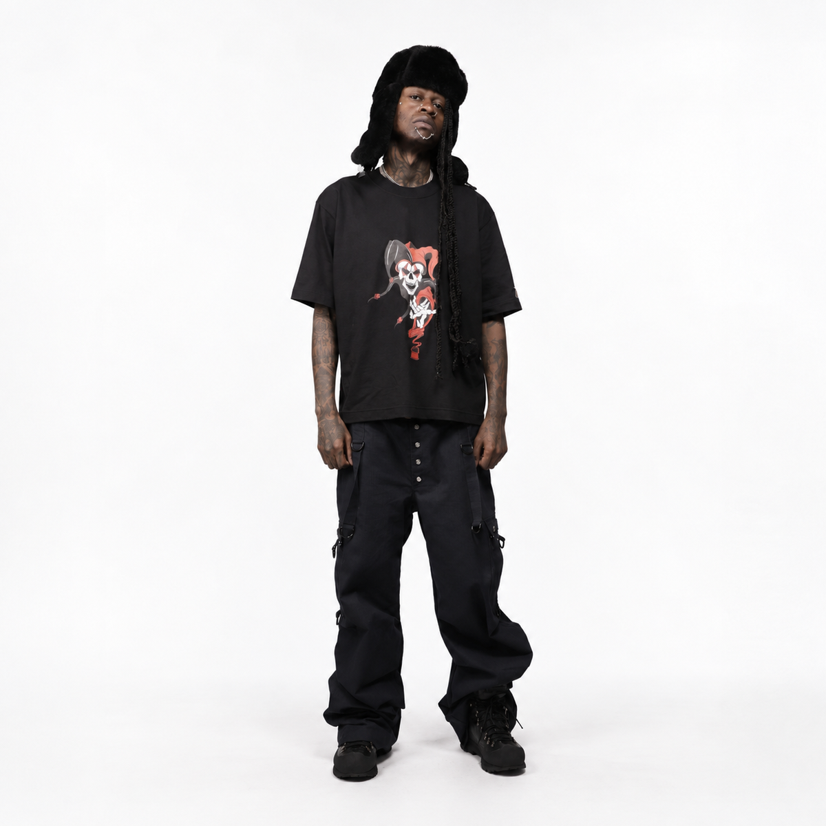 EMO GOTH CARGO PANTS