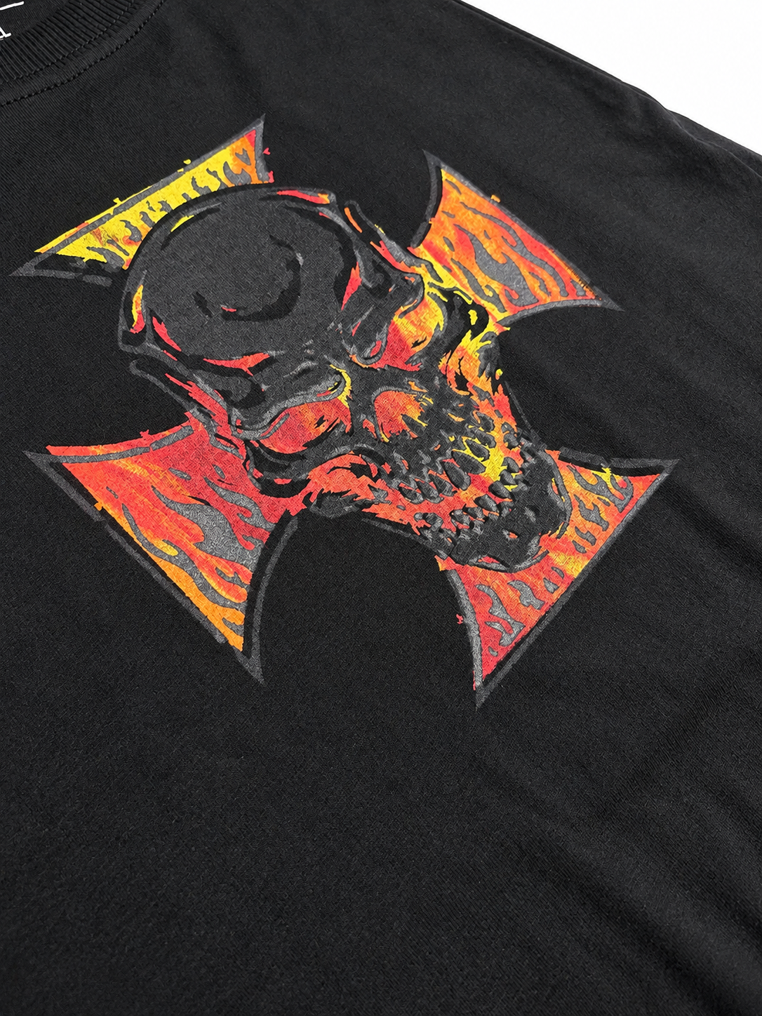 FIRE SKULL TSHIRT