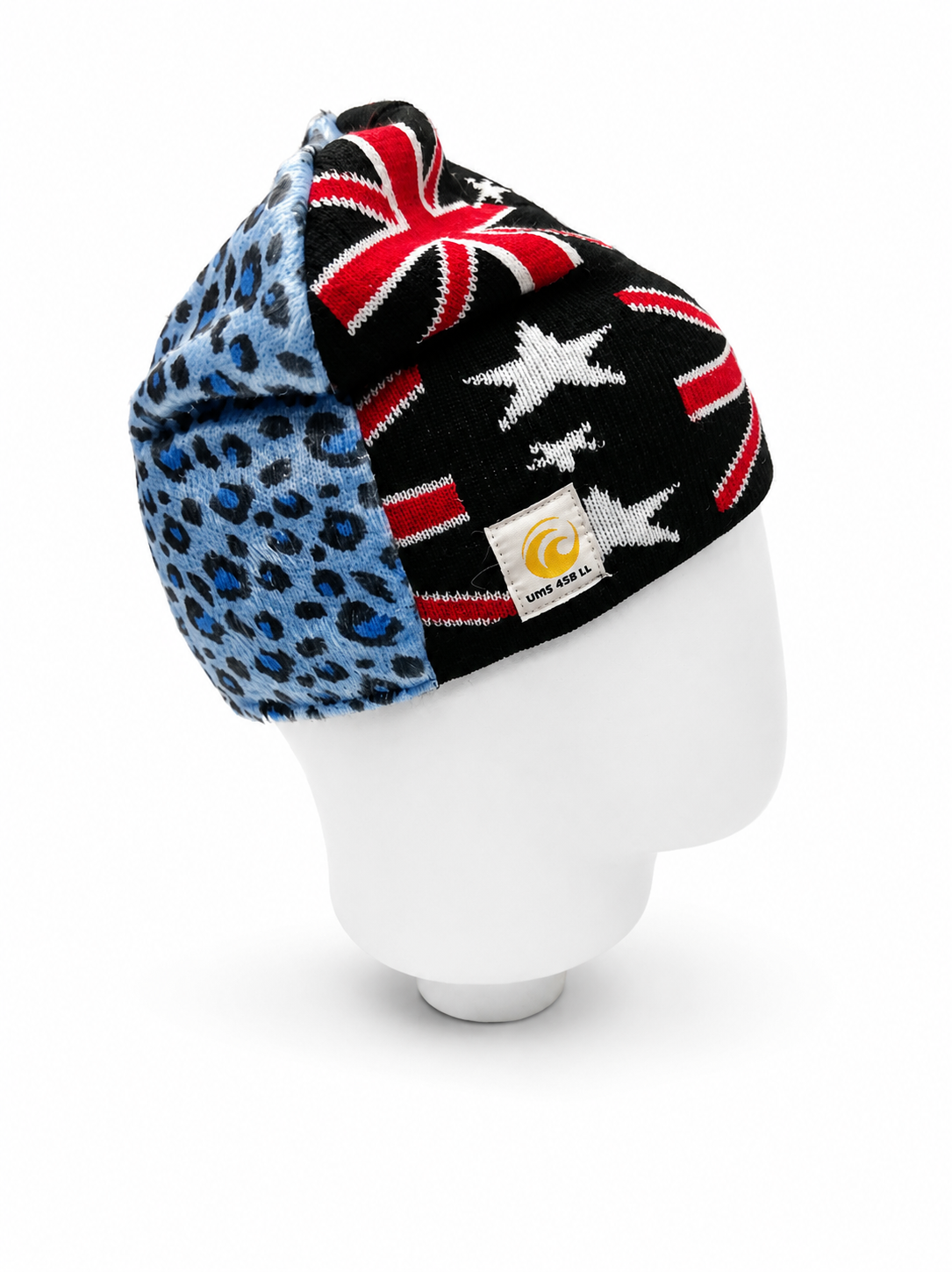 FLAG/LEOPARD BEANIE