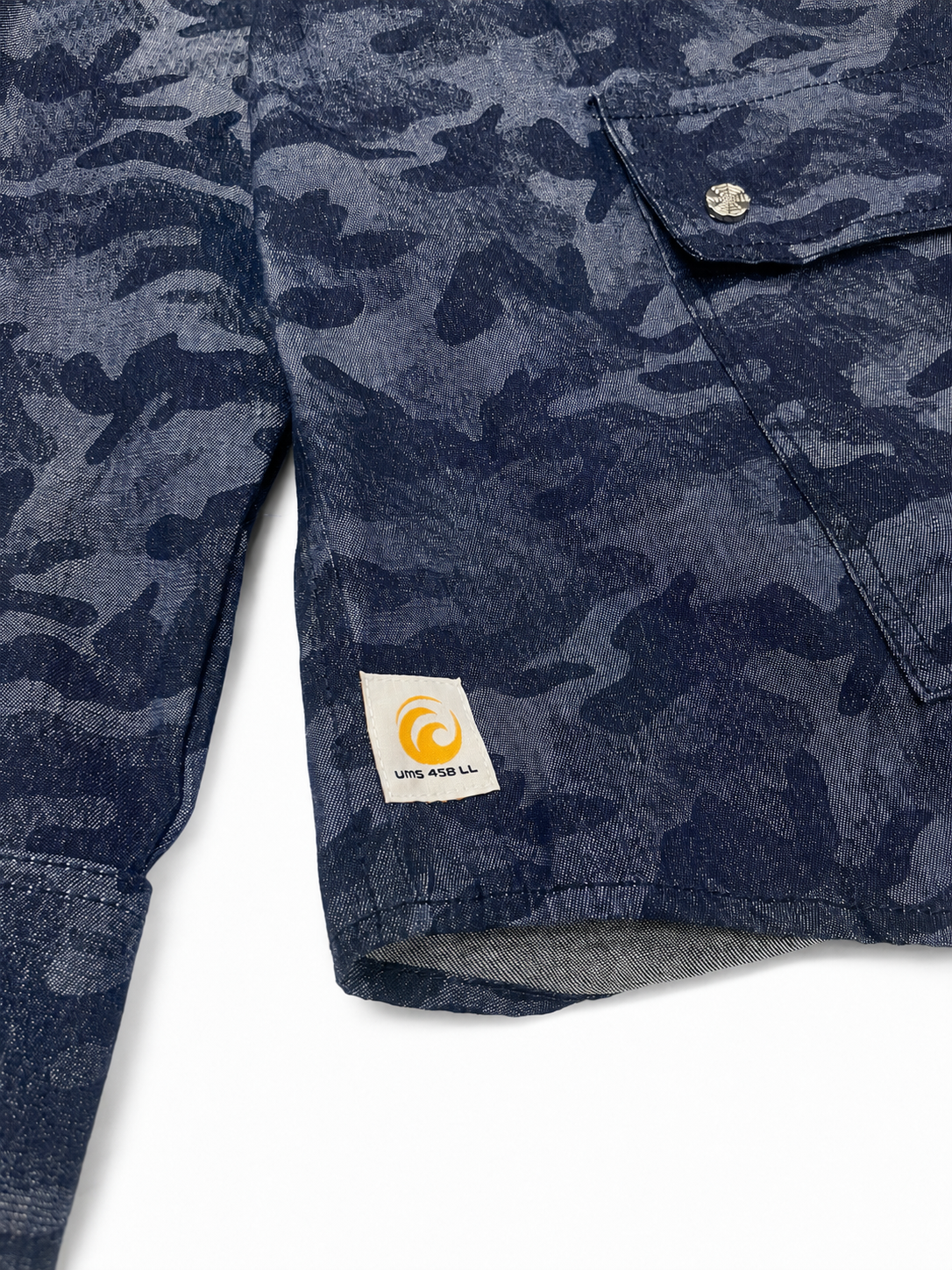NAVY CAMO OVERSHIRT