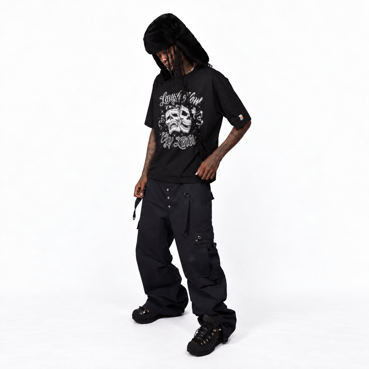 LAUGH NOW CRU LATER TSHIRT