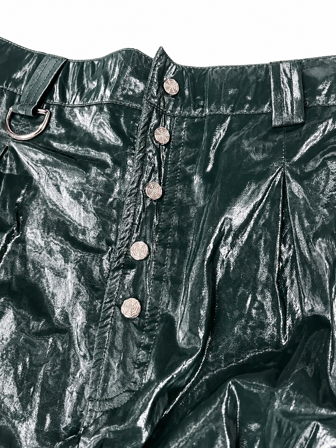 DARK GREEN CARGO PANTS