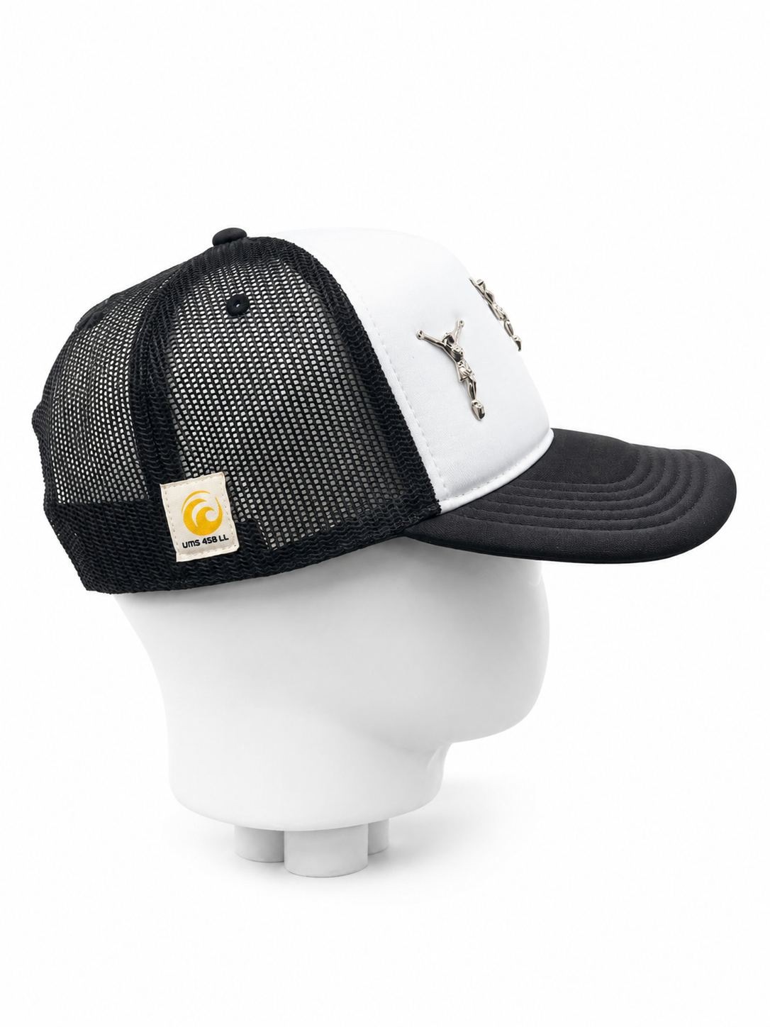 CRUCIFIX TRUCKER CAP