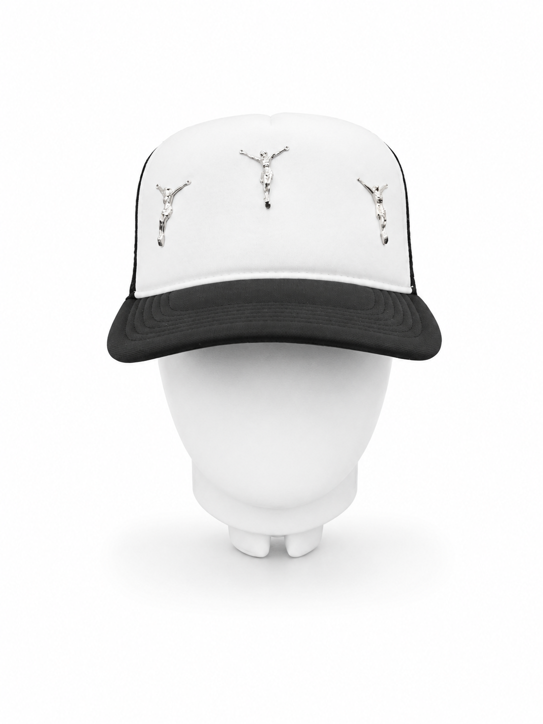 CRUCIFIX TRUCKER CAP