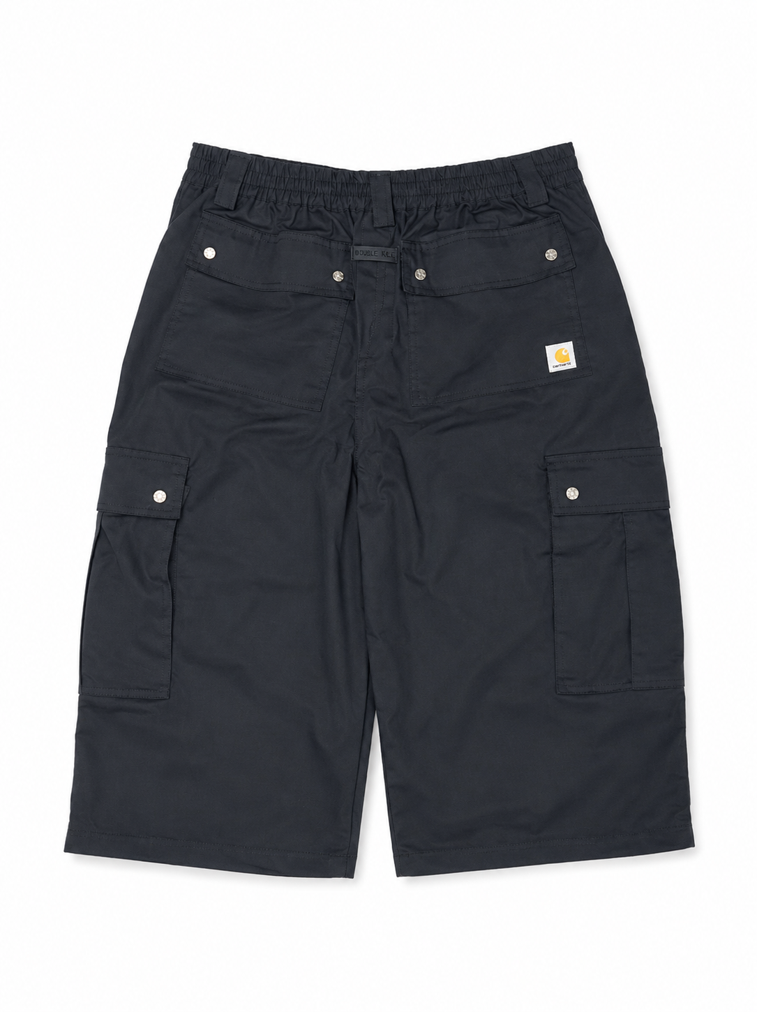 BLACK CARGO SHORTS