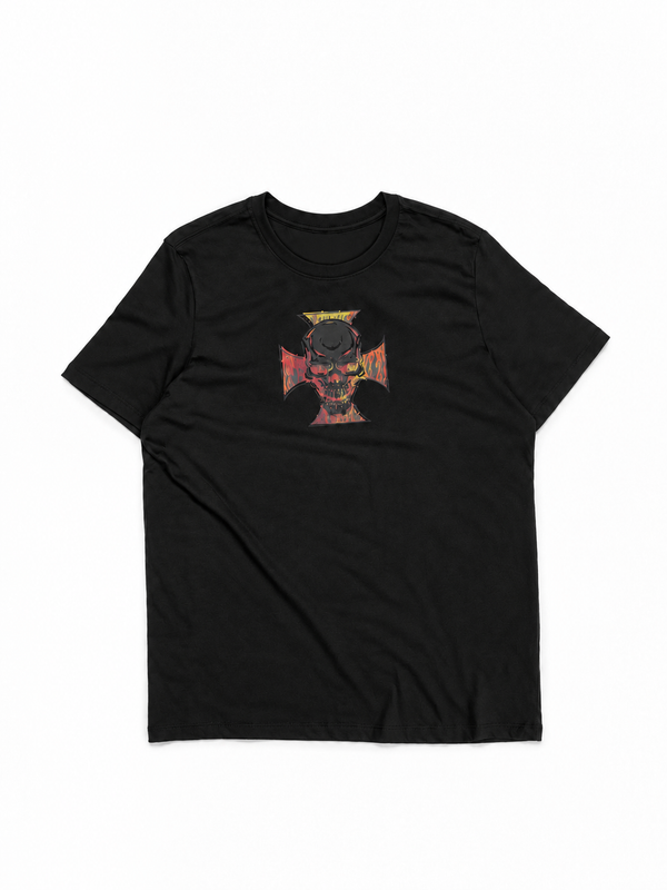 FIRE SKULL TSHIRT
