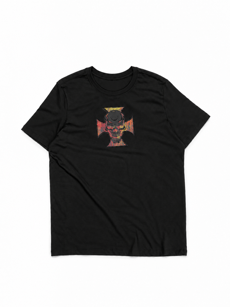 FIRE SKULL TSHIRT