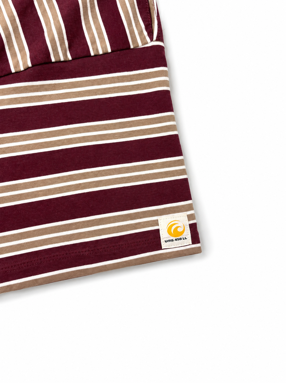Burgundy Striped T-Shirt
