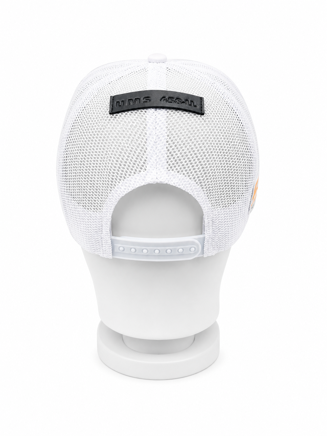 CRUCIFIX WHITE TRUCKER CAP