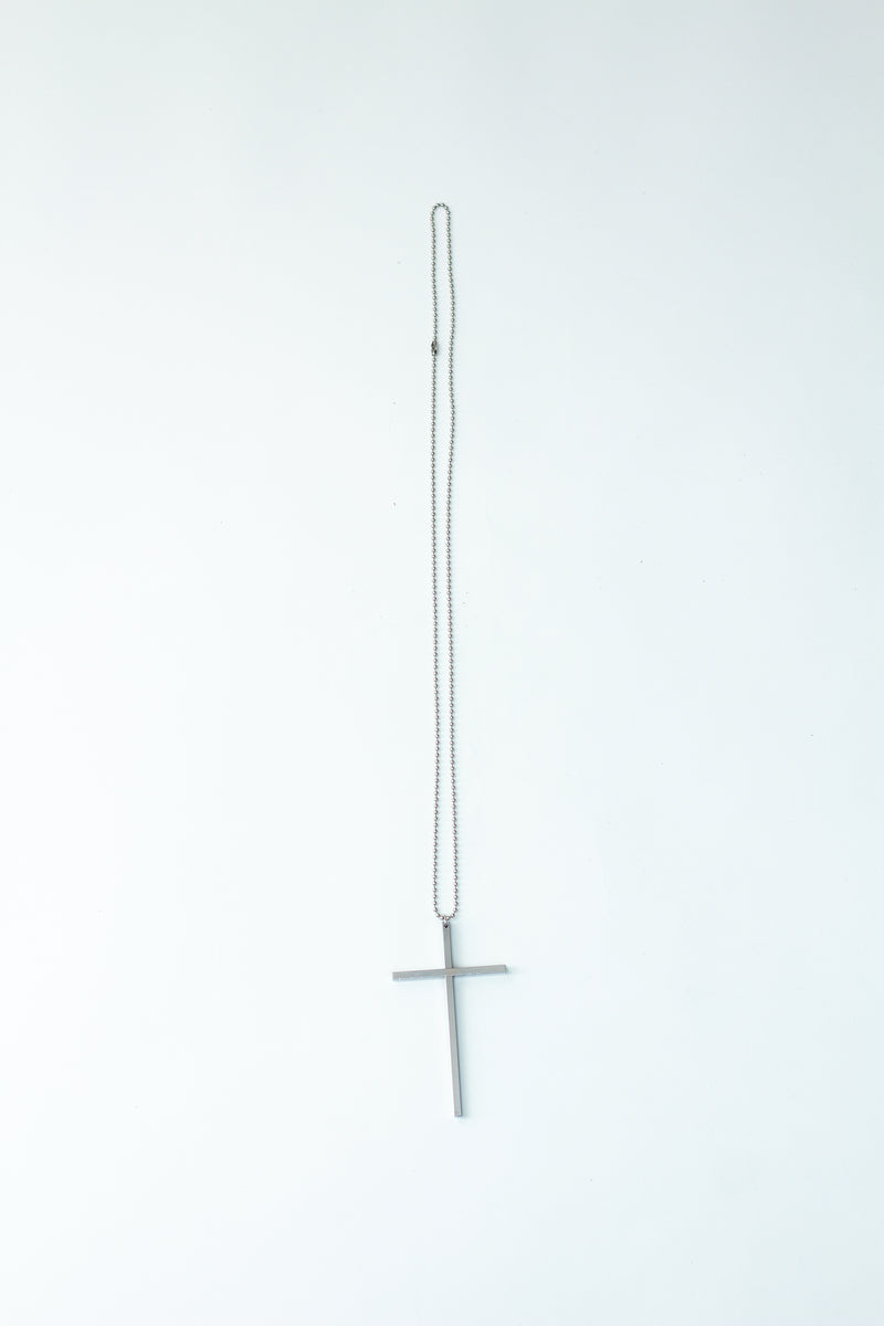 BIG METAL CROSS CHAIN