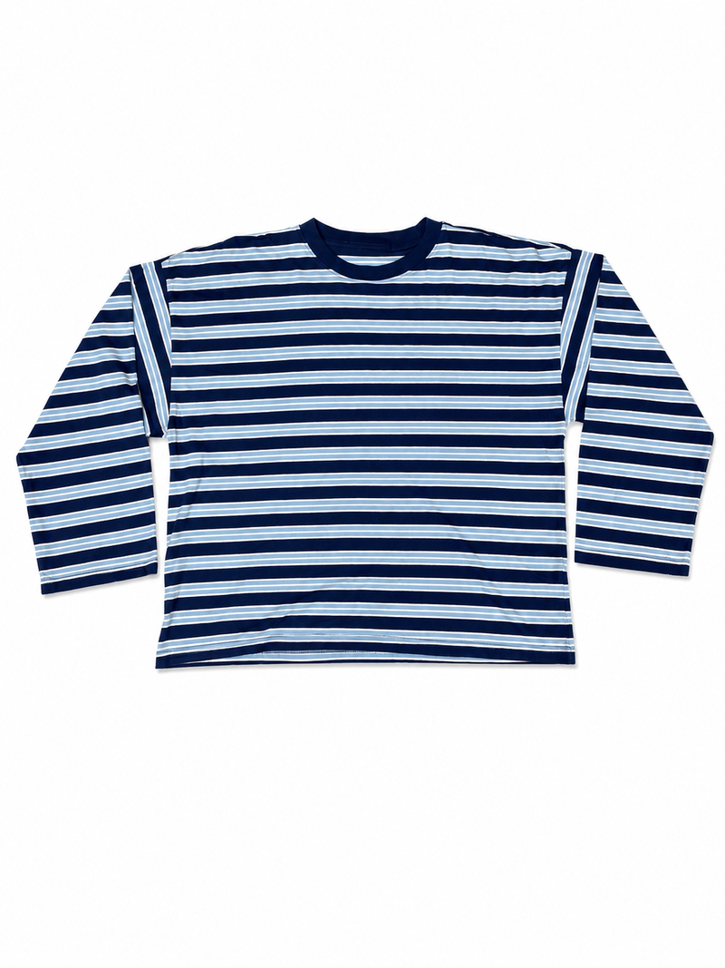 Navy Striped Long Sleeve