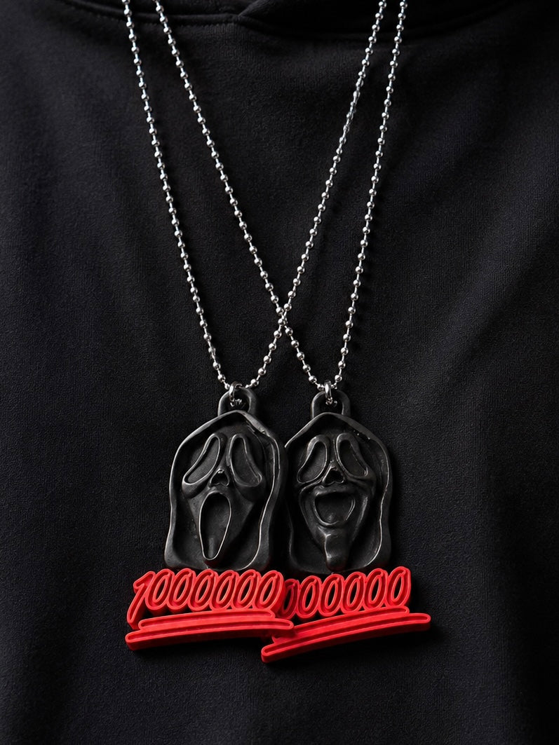 Ghostface 1000000 Pendants