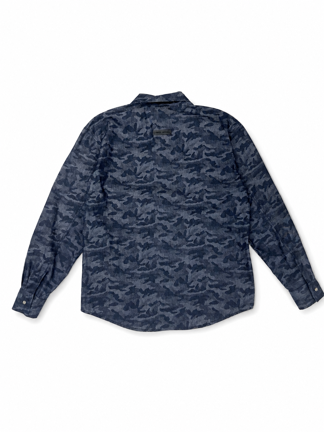 NAVY CAMO OVERSHIRT