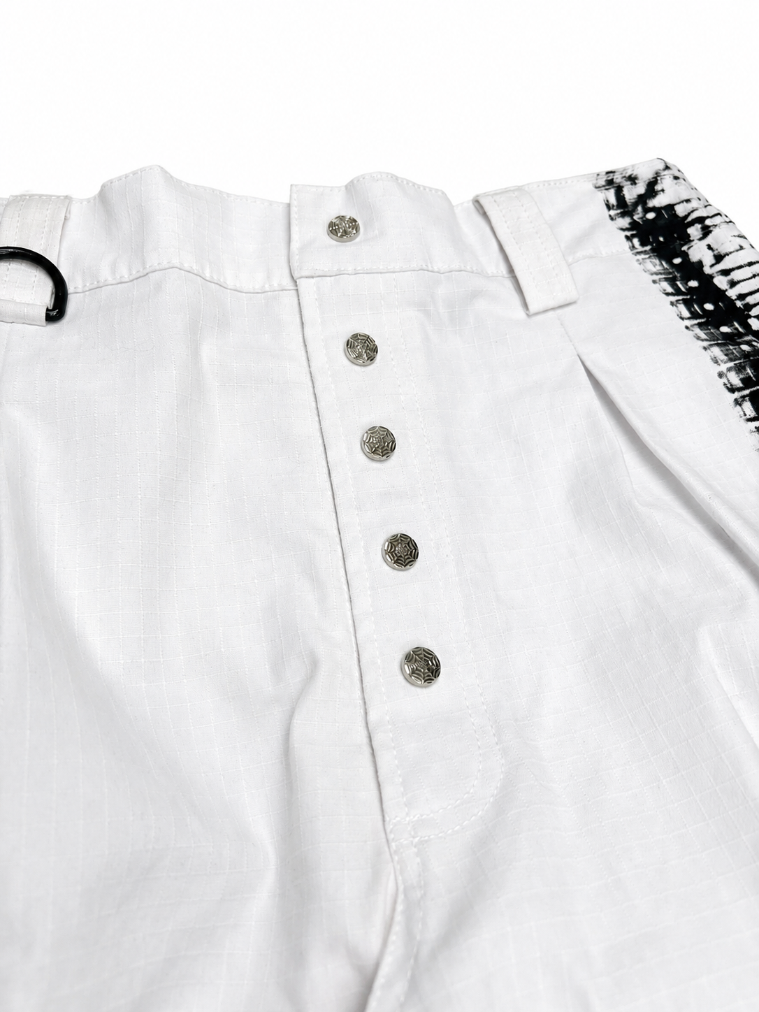 WHITE BULLETS RIPSTOP CARGO PANTS - UMS 458-LL X AMORTRASH