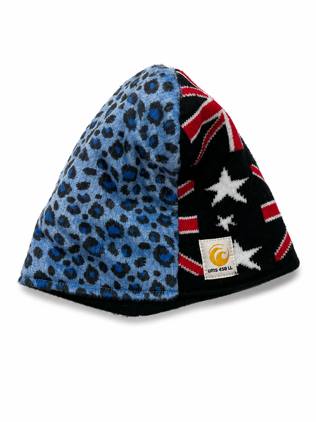 FLAG/LEOPARD BEANIE
