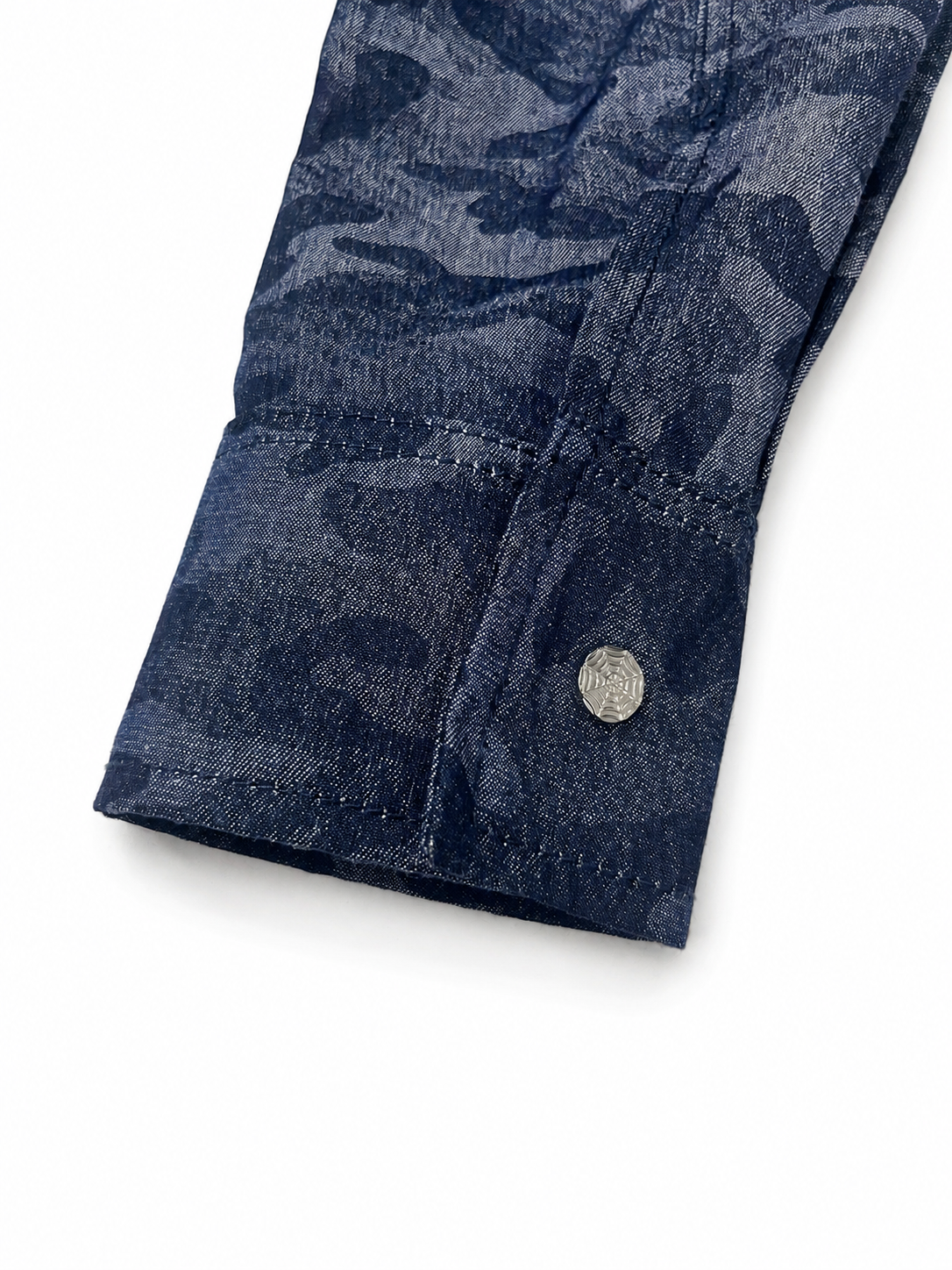 NAVY CAMO OVERSHIRT