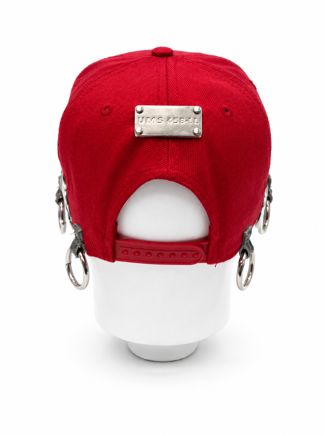 METAL RING RED CAP