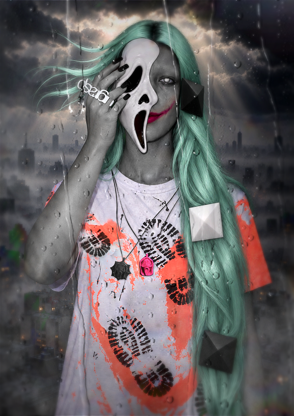 POSTER POP-UP HAHAHA x CYSHIMI x UMS 458-LL