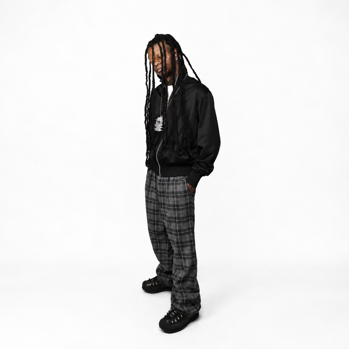 GREY FLANNEL PANTS