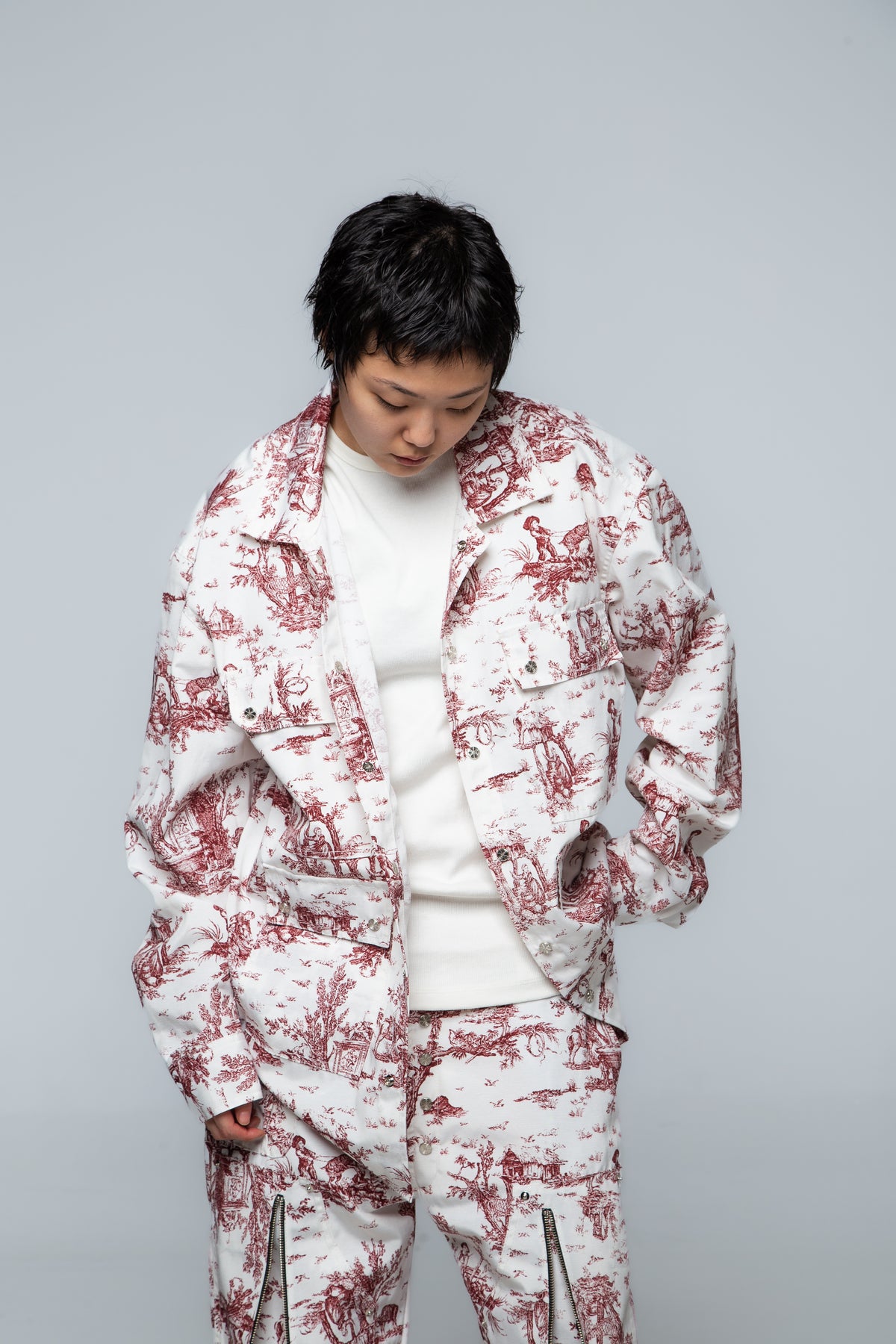 CARPENTER JACKET TOILE DE JOUY