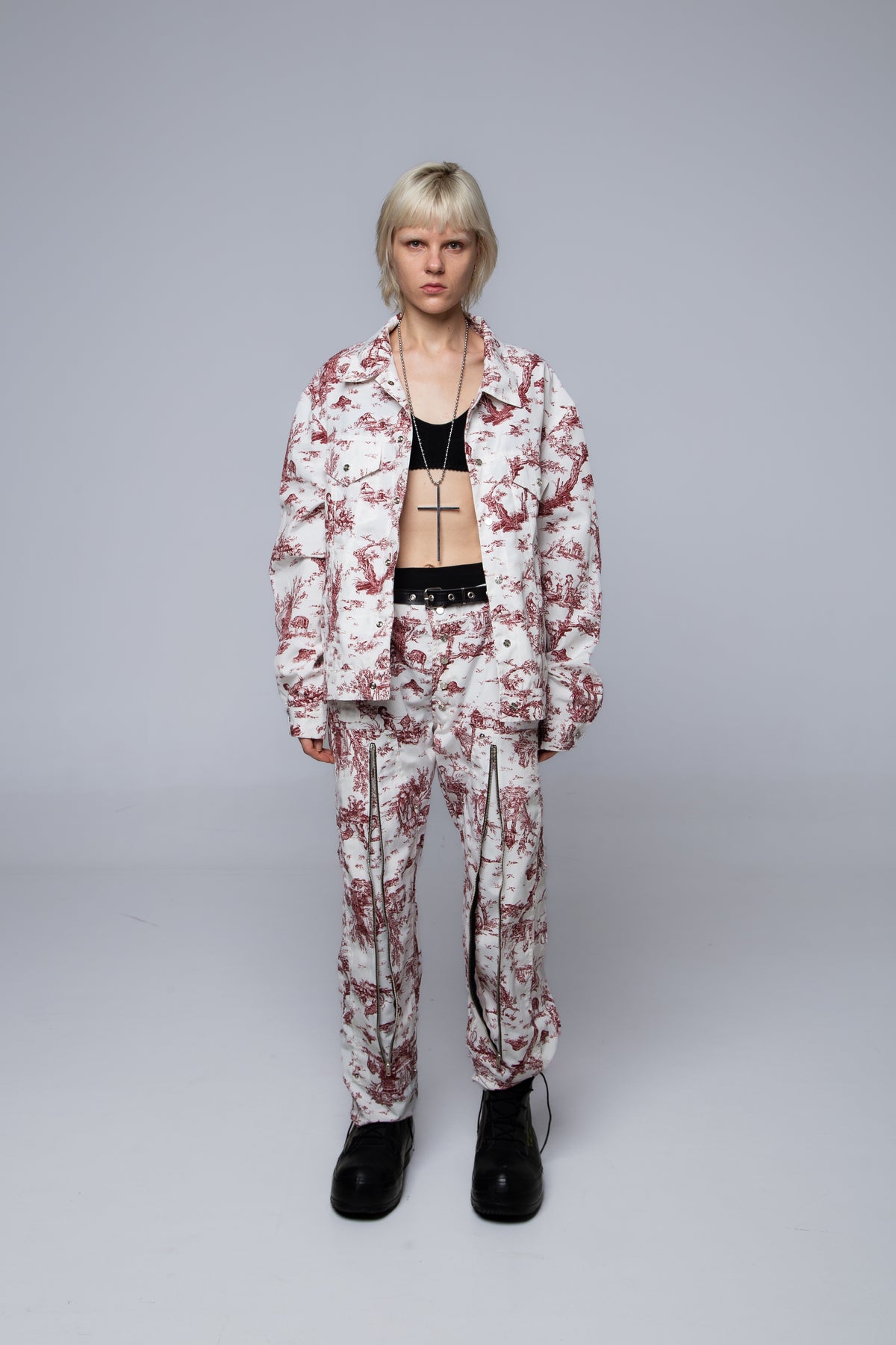 TRUCKER JACKET TOILE DE JOUY