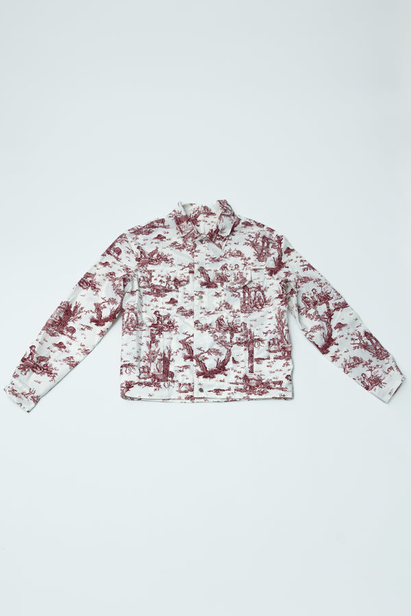 TRUCKER JACKET TOILE DE JOUY