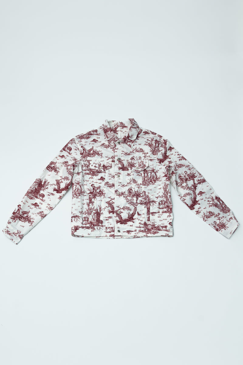 TRUCKER JACKET TOILE DE JOUY